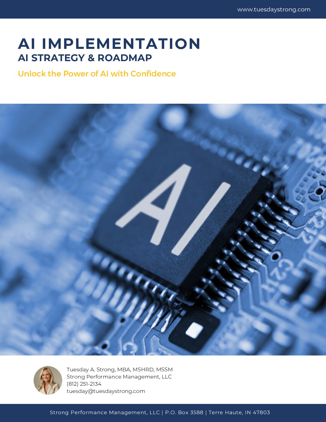 AI Implementation - AI Strategy & Roadmap: Guide and Template