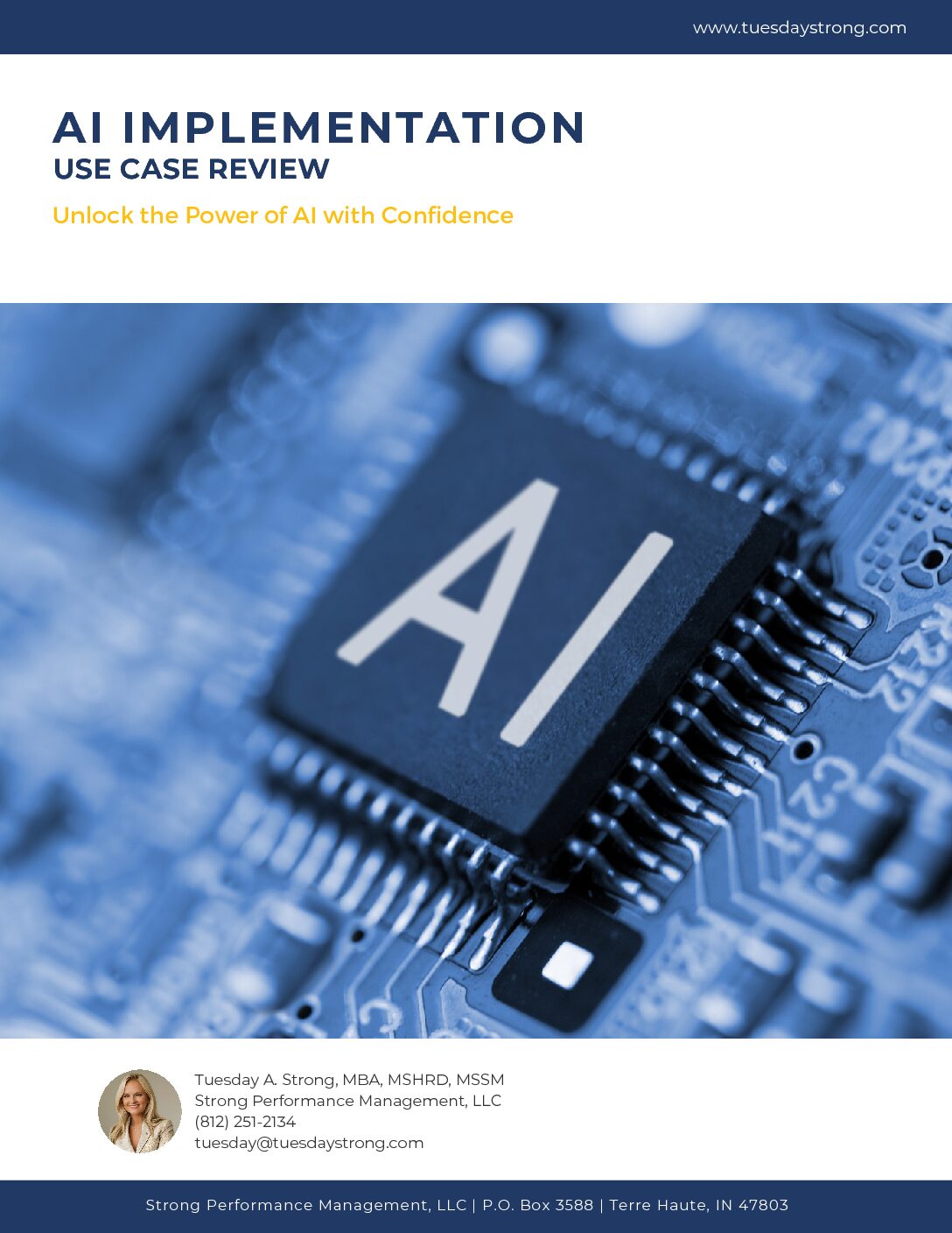AI Implementation - Use Case Review Guide & Template